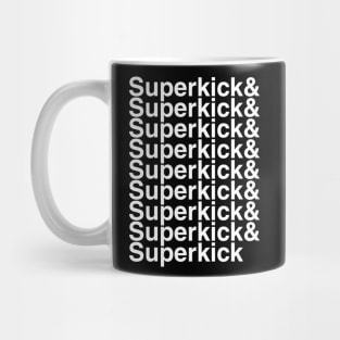 Superkick Helvetica List Mug